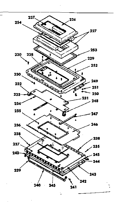 Kenmore 1554567590 oven parts diagram