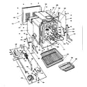 Kenmore 1554357690 oven parts diagram