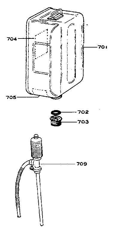 Handy Master HMF13 fuel tank diagram