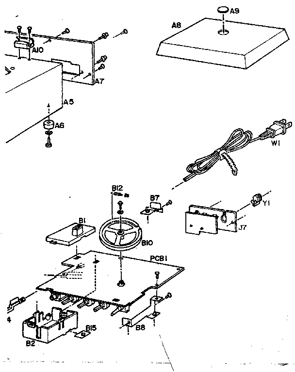 LXI 30491855-250 cassette diagram