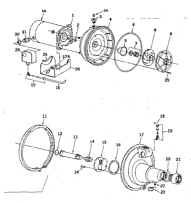 Craftsman 390251801 replacement parts diagram