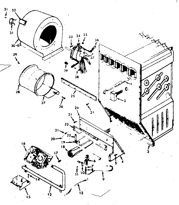 Kenmore 867764351 heat exchanger diagram