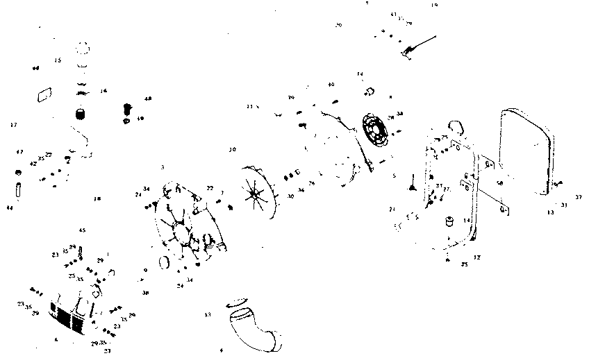 Craftsman 636798691 volute case diagram