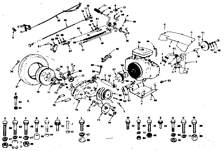 Craftsman 917253745 clutch - brake diagram