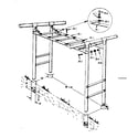 Sears 70172827-82 t frame assembly no. 302 diagram