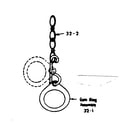 Sears 70172827-82 gym ring installation diagram