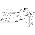 Sears 70172203-82 frame assembly no. 106 diagram