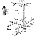 Sears 70172203-82 glideride assembly no. 101 diagram