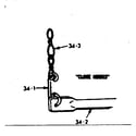 Sears 70172203-82 trapeze installation no. 8 diagram