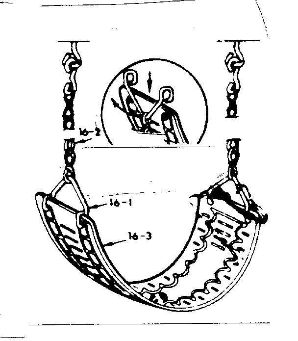 Sears 70172257-82 swing assembly no. 18 diagram