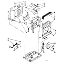 Kenmore 1067770850 air flow parts diagram