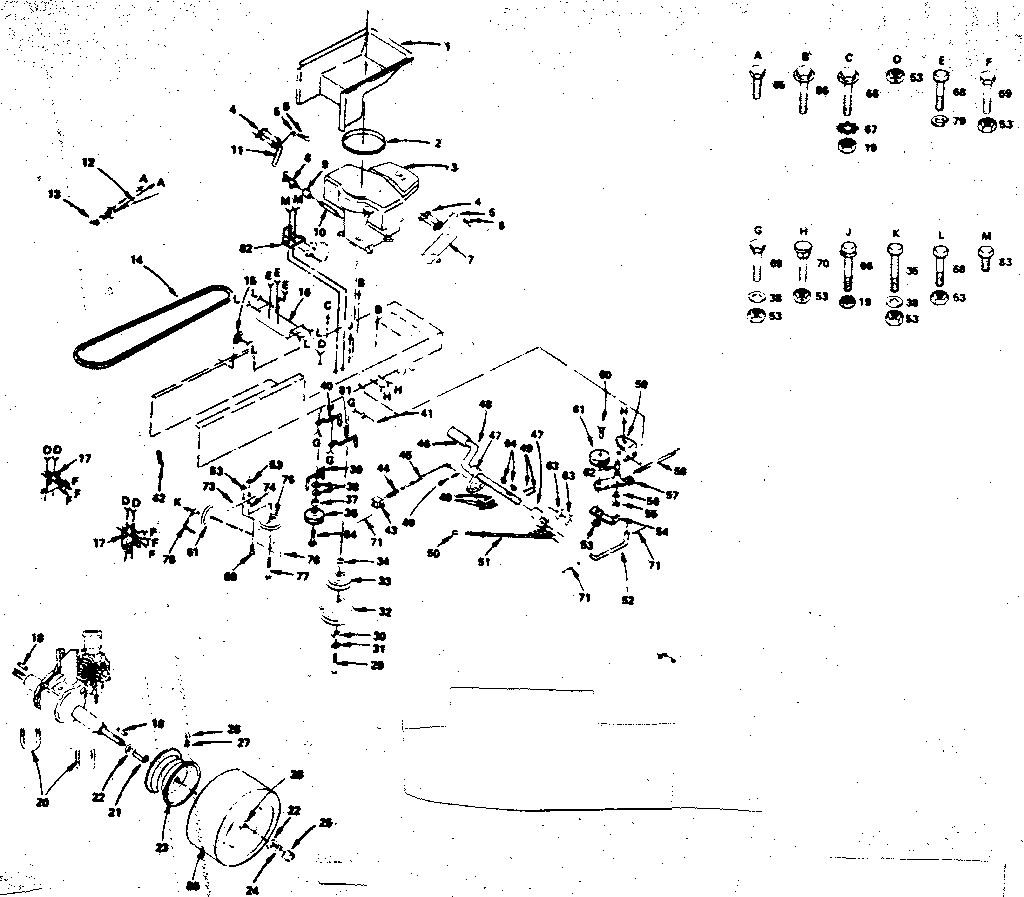 Craftsman 917255850 drive diagram
