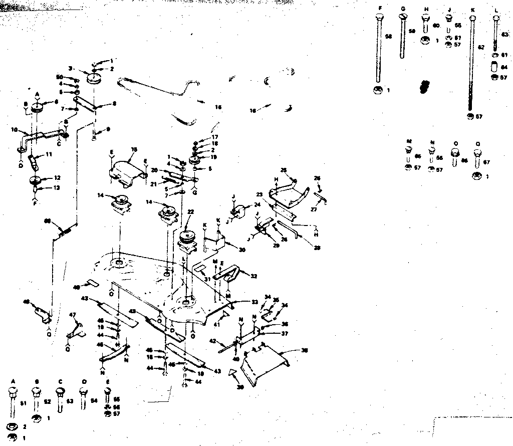 Craftsman 917255850 mower diagram
