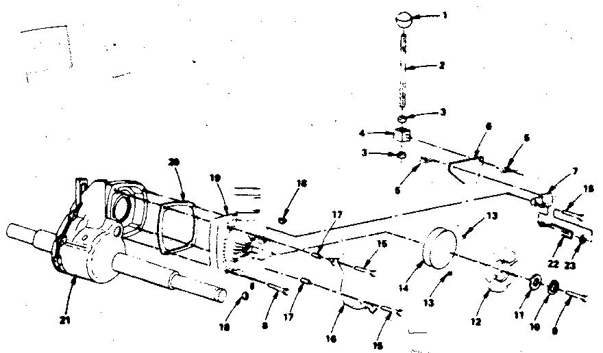 Craftsman 917255850 differential and pump assembly diagram