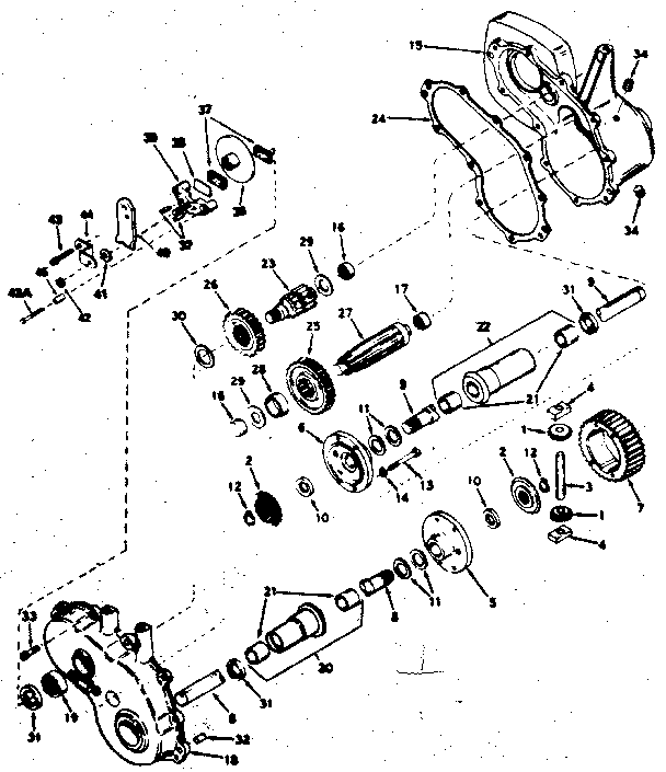 Craftsman 917255850 transaxle diagram