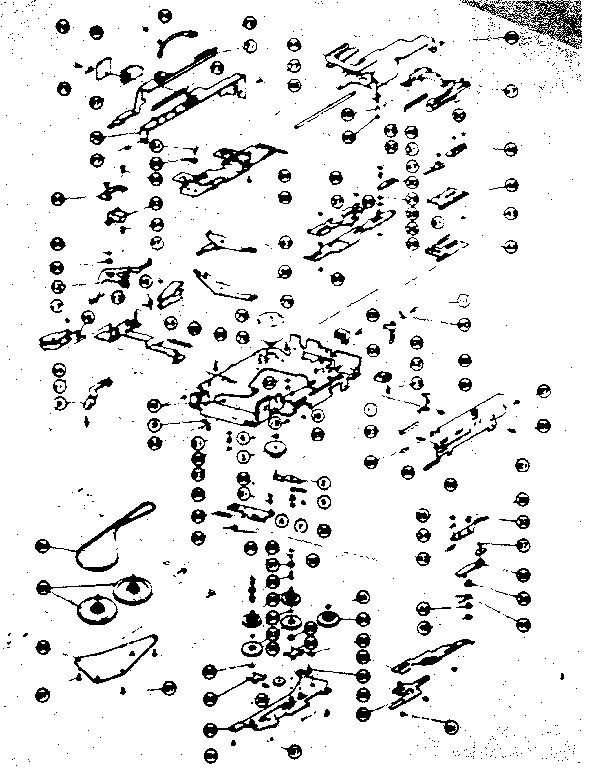 Sanyo FT9 cabinet diagram