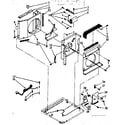 Kenmore 1067770710 air flow parts diagram