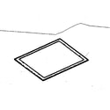 Kenmore 9113368299 optional countertop trim diagram