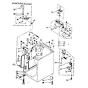 Kenmore 11082592710 cabinet parts diagram