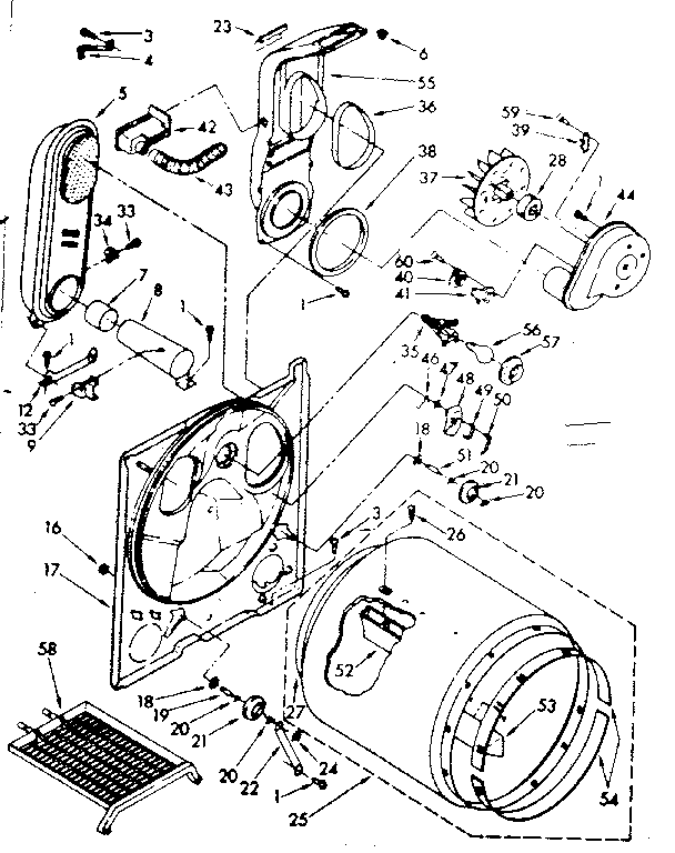Kenmore 11087592710 bulkhead parts diagram