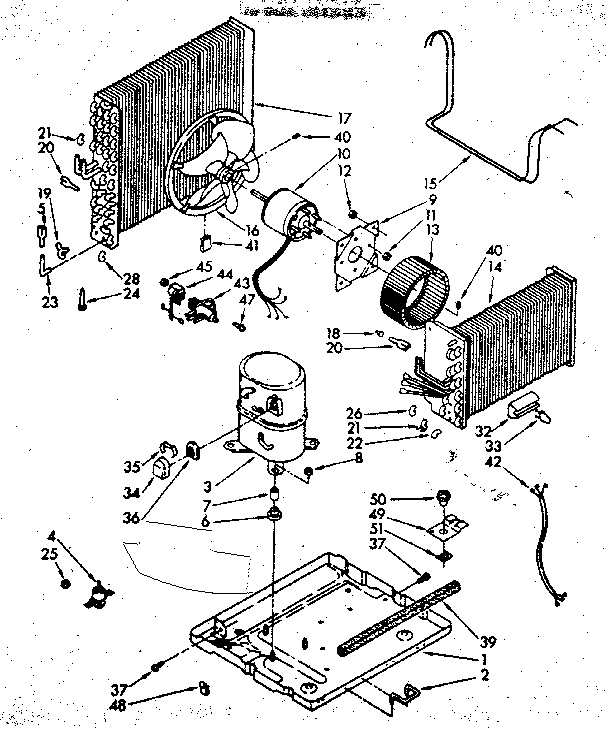 Kenmore 2538752070 unit parts diagram