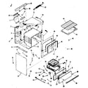 Kenmore 9117118511 body section diagram