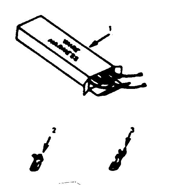 Kenmore 9117838610 wire harnesses and components diagram