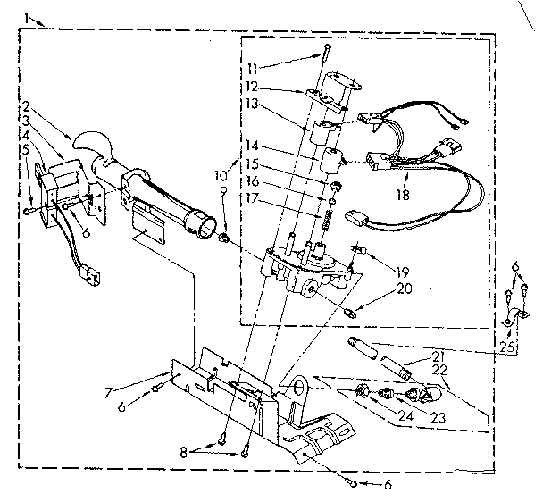 Kenmore 110878662600 694670 burner assembly diagram