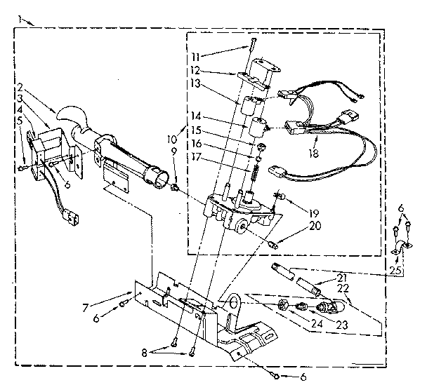 Kenmore 11087874600 694670 burner assembly diagram