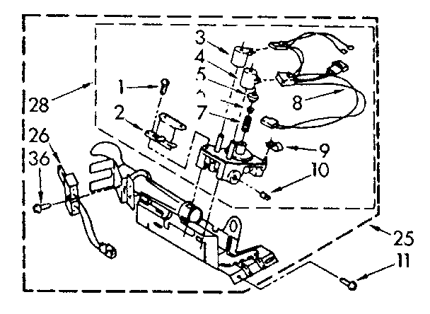 Kenmore 11087879300 burner assembly diagram
