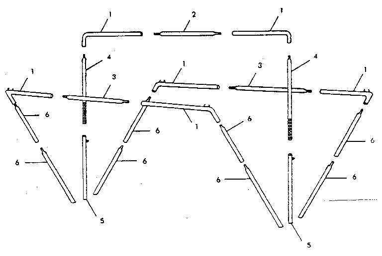 Wenzel 32022-1 frame assembly diagram