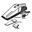 Black & Decker DUSTBUSTER PLUS 9334 unit parts diagram
