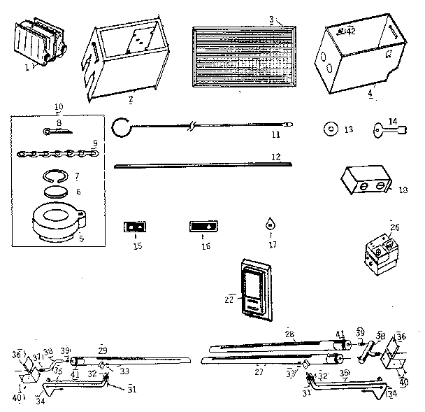 Cozy 88N50 (733350 - 739750) furnace body diagram