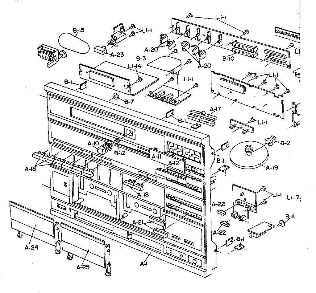 LXI 30492895650 cabinet diagram