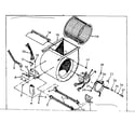 Kenmore 867773280 blower assembly diagram