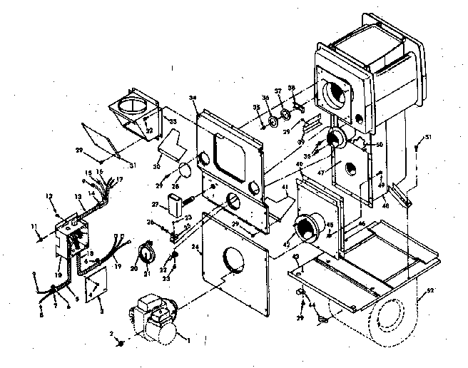Kenmore 867741423 oil burner diagram
