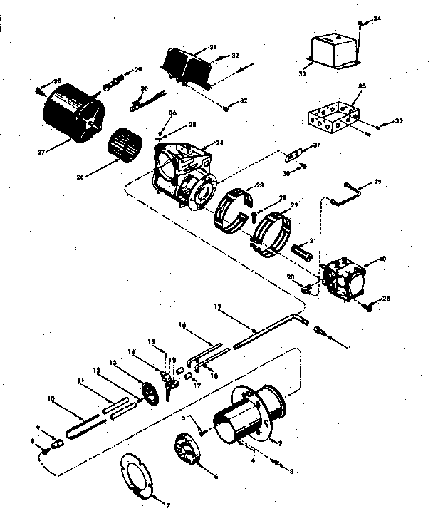 Kenmore 867741423 functional replacement parts diagram