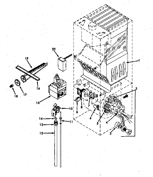 Kenmore 867761270 heat exchanger diagram