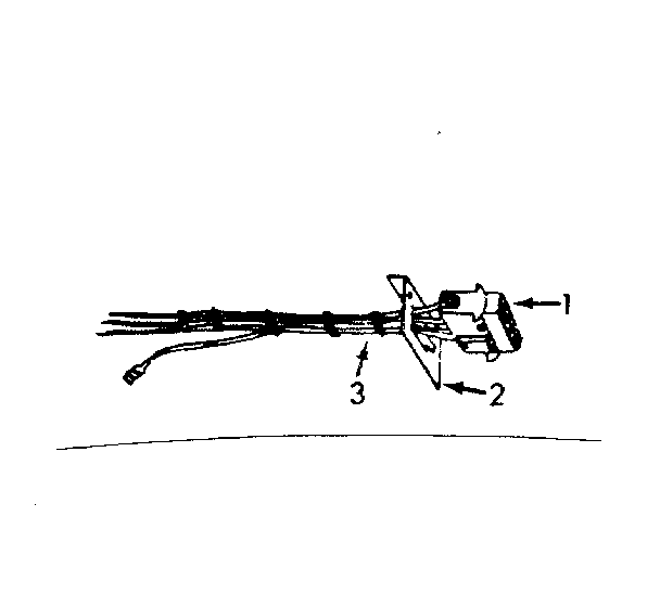 Kenmore 867762010 accessory vent damper wiring kit - (flair only) diagram