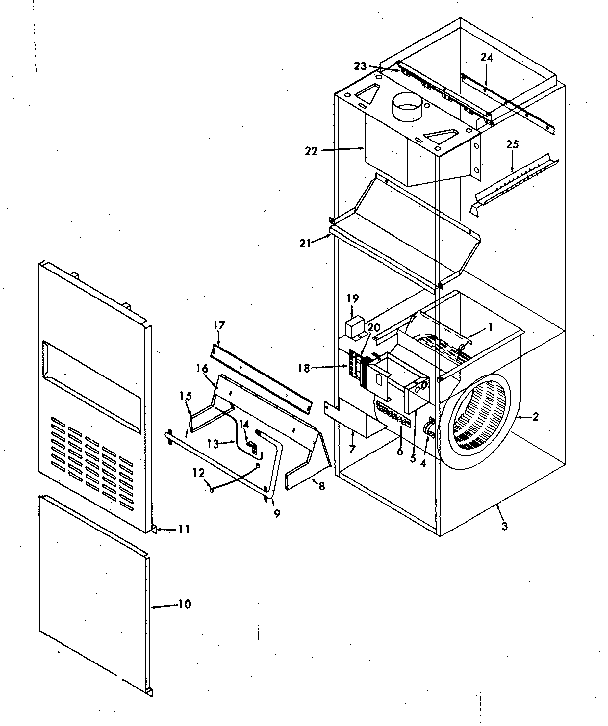 Kenmore 867767260 non-functional replacement parts diagram