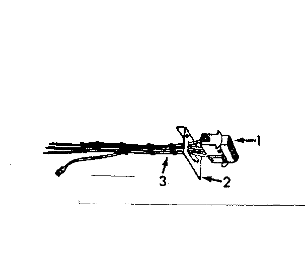 Kenmore 867767260 accessory vent damper wiring kit - (flair only) diagram