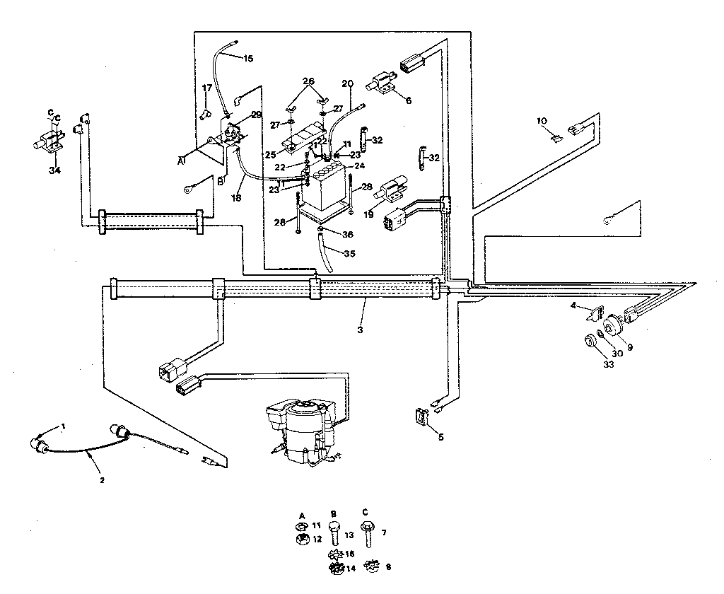 Craftsman 917254240 electrical diagram