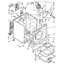 Kenmore 11086878100 cabinet parts diagram