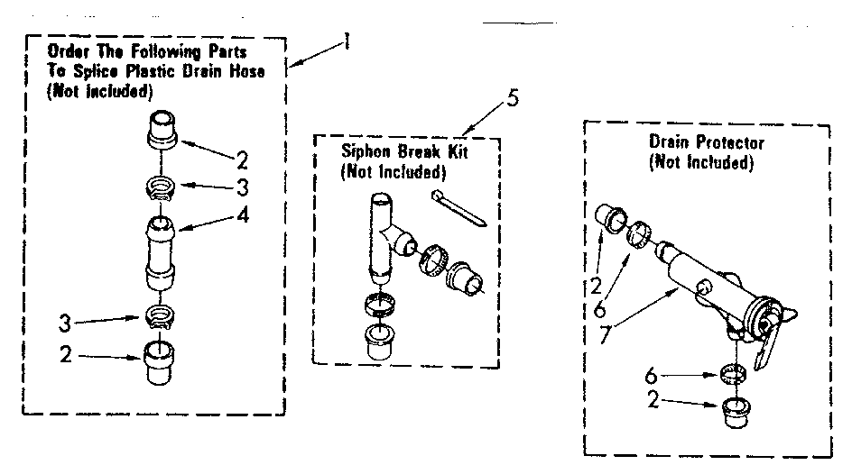 Kenmore 11082680610 water system parts diagram