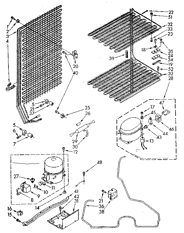 Kenmore 1068262580 unit parts diagram