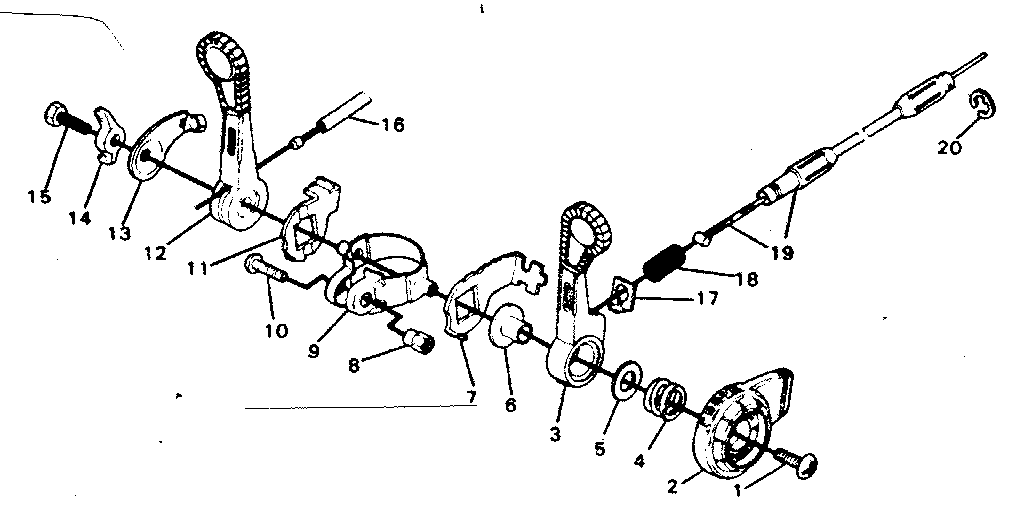 Sears 50247553 shifter diagram