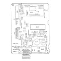 Kenmore 5658821780 power and control circuit board no. 14463 diagram