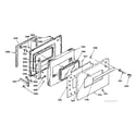 Kenmore 6283528210 door assembly diagram