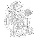 Kenmore 6283538252 body assembly diagram
