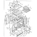 Kenmore 6283567816 body assembly diagram
